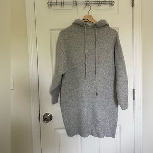 H&M silver/grey sweatshirt with the size XS.